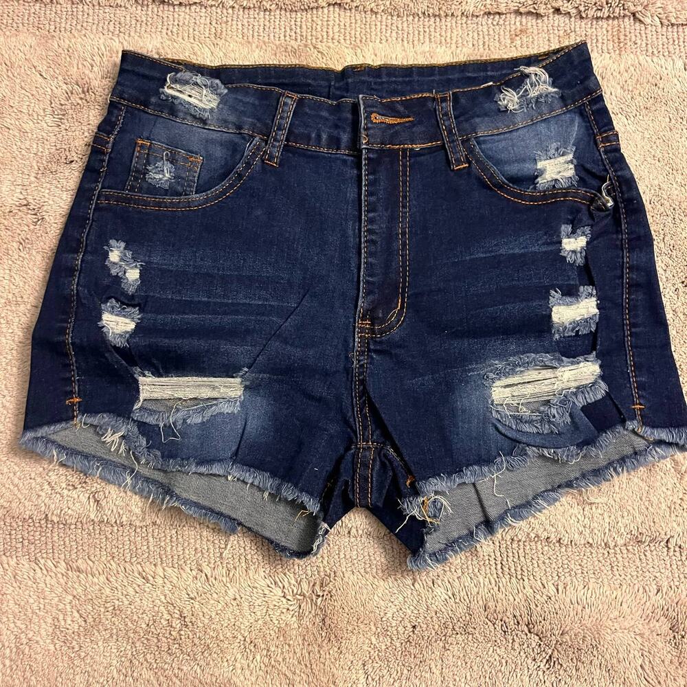 Jeans Women Shorts S Blue